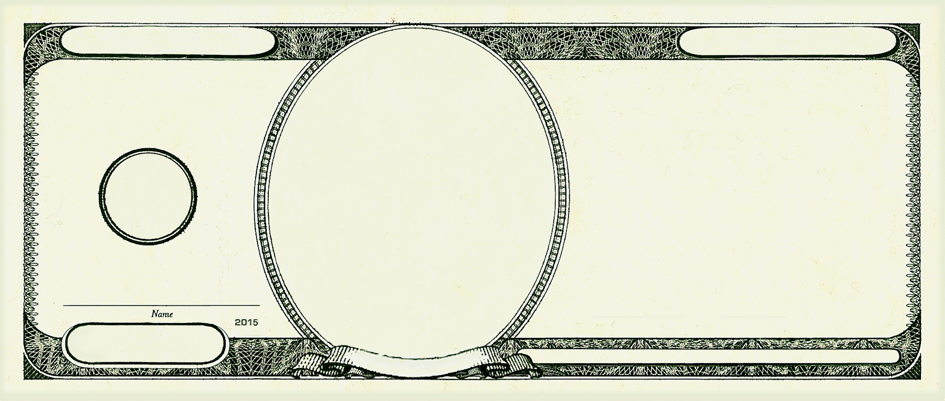 Dollar Bill Template For Teachers Martin Printable Calendars